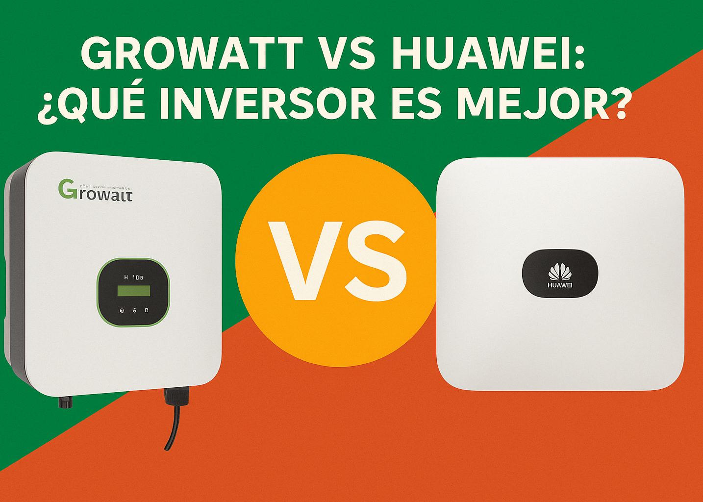 Growatt vs Huawei: ¿Qué inversor es mejor?