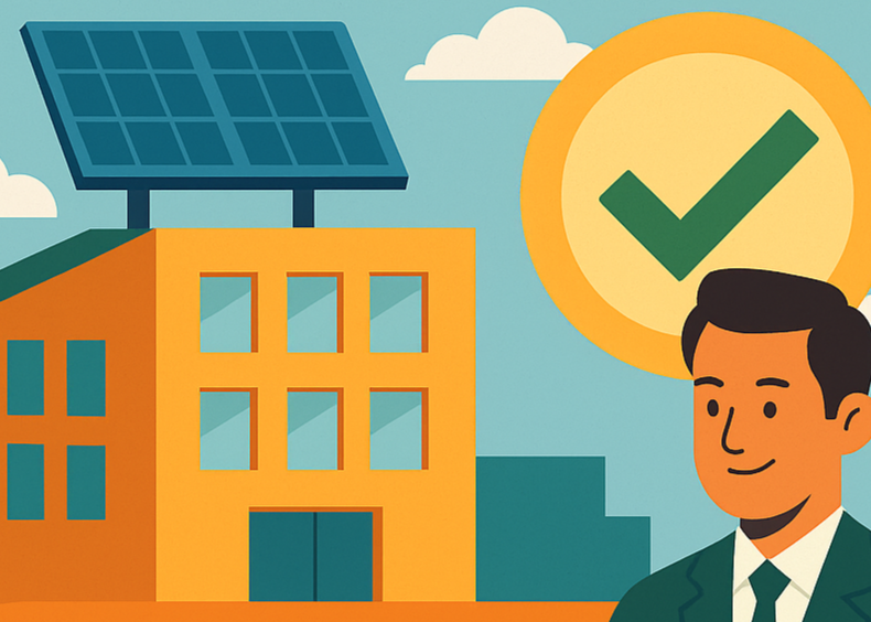 ¿Por qué instalar energía solar en tu empresa mejora su reputación?